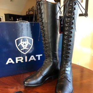 Ariat tall boots, black size 7, med width, med height, regular calf width
